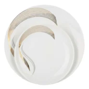 سرویس غذاخوری 26 پارچه طرح شمل طلادار